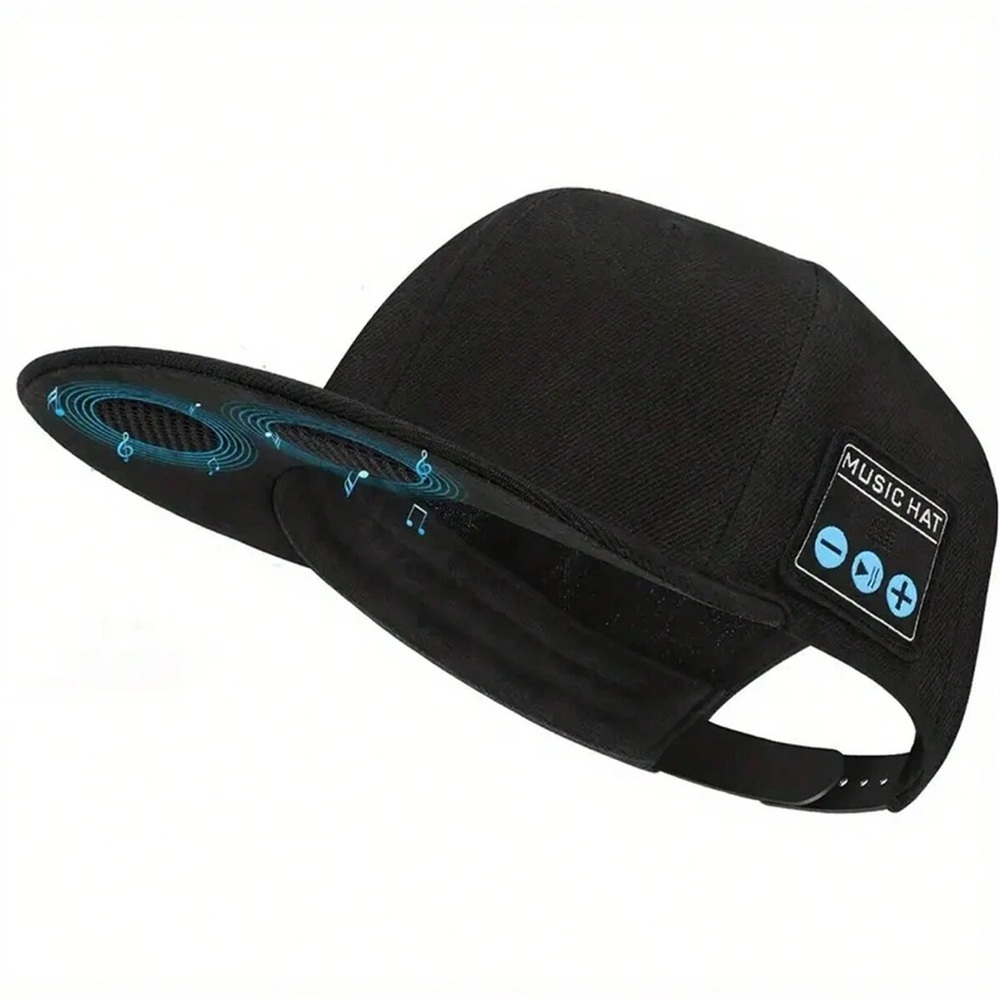 Hat with Bluetooth Speaker Adjustable Bluetooth Hat Wireless Smart Speakerphone